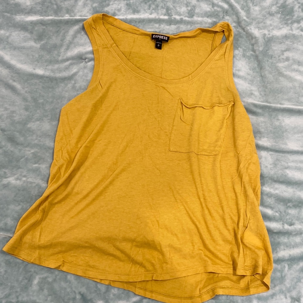 Yellow tank top